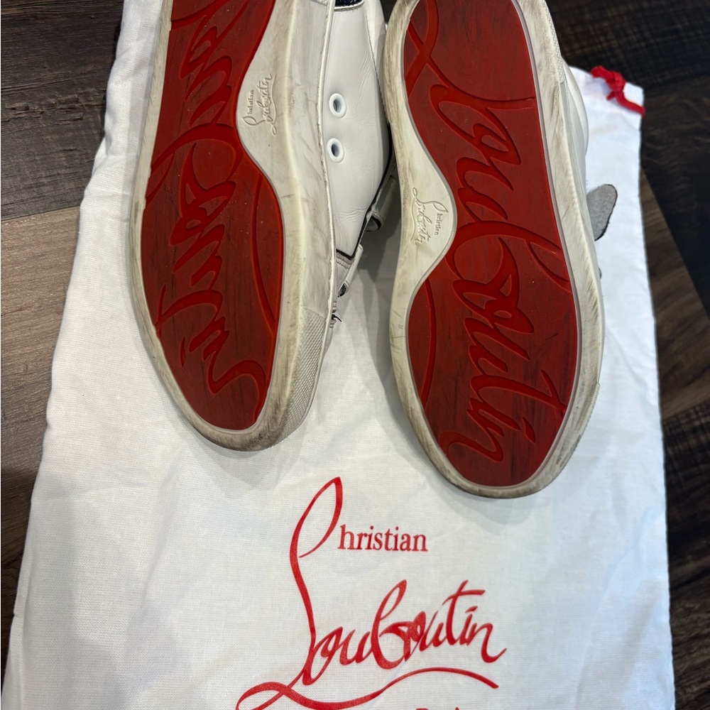 Christian Louboutin AUTHENTIC Logo heel Sneakers for boys! - Picture 3 of 9